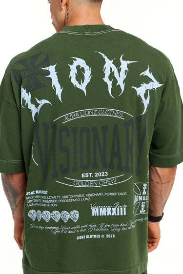 Camiseta Oversized Premium Verde - Manifest