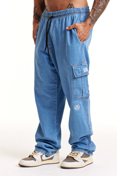 Calça Cargo Jeans Vintage Lionz