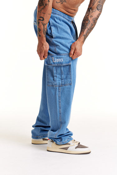 Calça Cargo Jeans Vintage Lionz