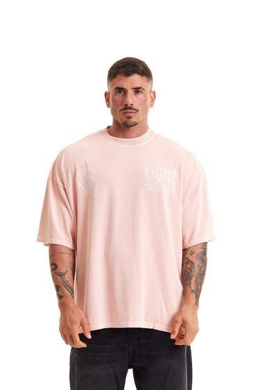 Camiseta Boxy Salmon - The World
