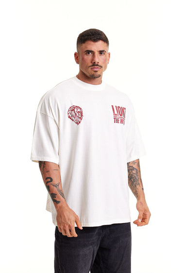 Camiseta Boxy OffWhite - The World