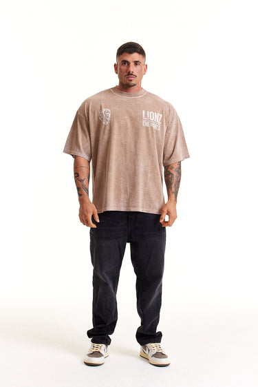 Camiseta Boxy Brown - The World