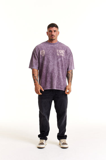 Camiseta Boxy Purple - The World