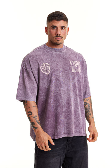 Camiseta Boxy Purple - The World