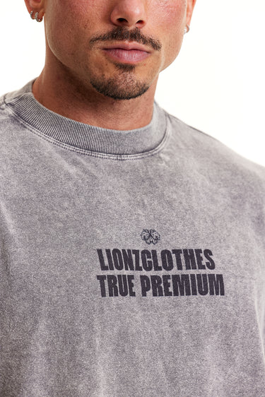 Camiseta Boxy Onix - True