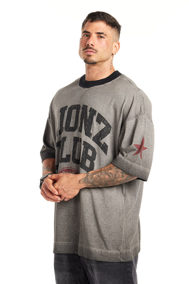 Camiseta Oversized Premium OnixBlack - Club