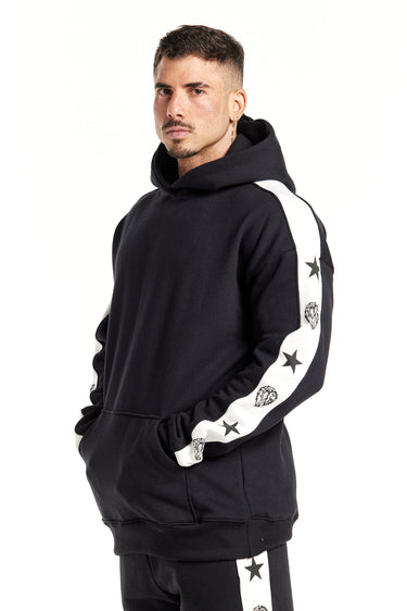 Casaco Moletom Premium Preto - Stars