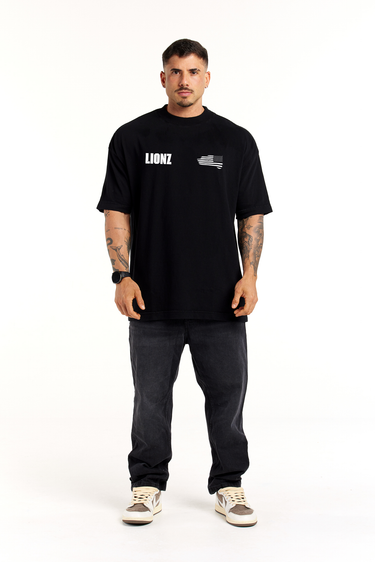 Camiseta Oversized Premium Preta - American