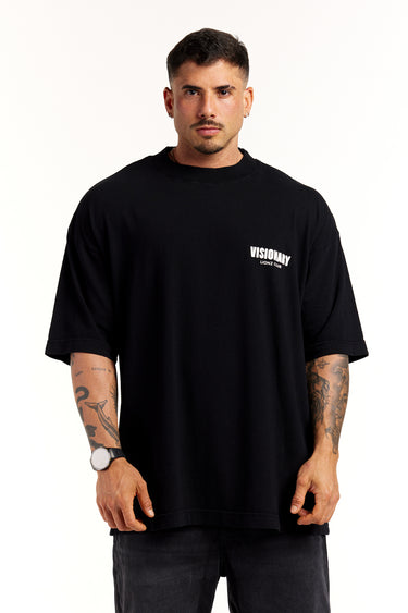 Camiseta Oversized Premium Black&White - Imponence