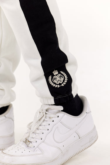 Calça Moletom Punho Off&Black - King