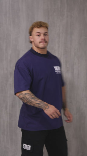 Camiseta Oversized The King - Marinho