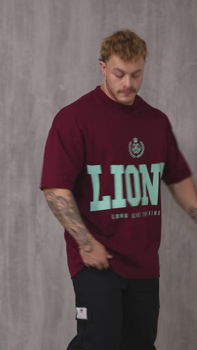 Camiseta Oversized LLTK - Bordo