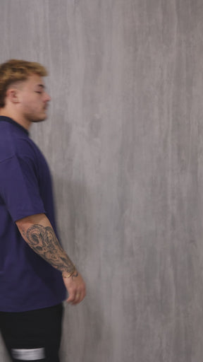 Camiseta Oversized Irmandade - Marinho