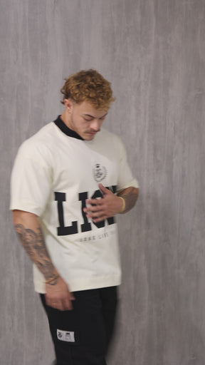 Camiseta Oversized LLTK - OffWhite